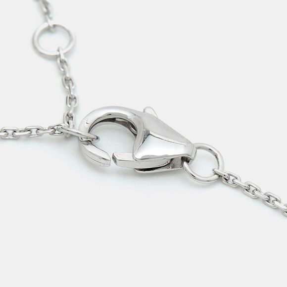 Messika Diamond Pave 18K White Gold Children Bracelet - Picture 5 of 7
